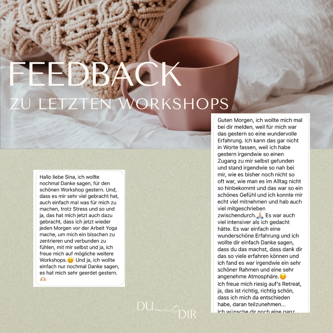 Ein achtsamer Morgen nur für dich - Workshop Aufzeichnung