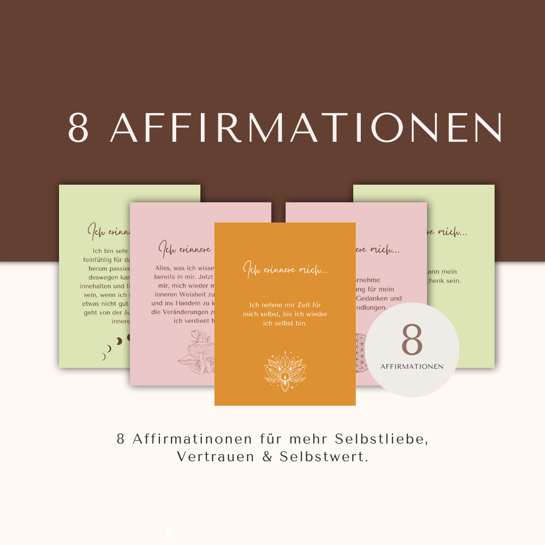 Affirmationen für's Handy