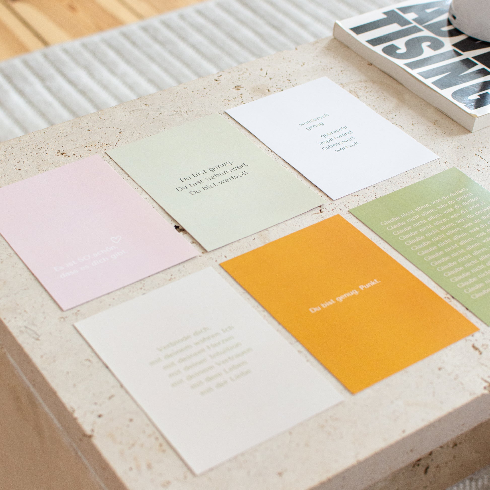 Affirmationskarte, Affirmationskarte für Achtsamkeit, Selbstliebe Affirmation, mentale Gesundheit, Affirmationen Selbswert