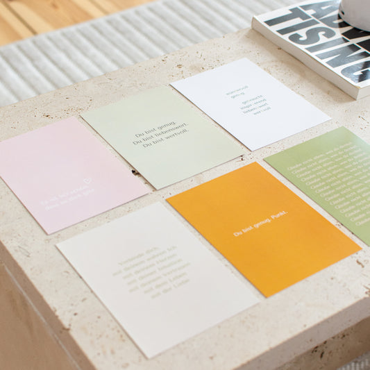 Affirmationskarte, Affirmationskarte für Achtsamkeit, Selbstliebe Affirmation, mentale Gesundheit, Affirmationen Selbswert