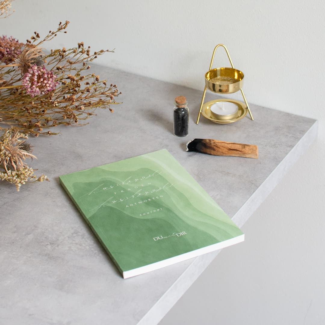 Räucherset, Räucherwerk, Räucherstövchen, Palo Santo, Journaling Selbstliebe