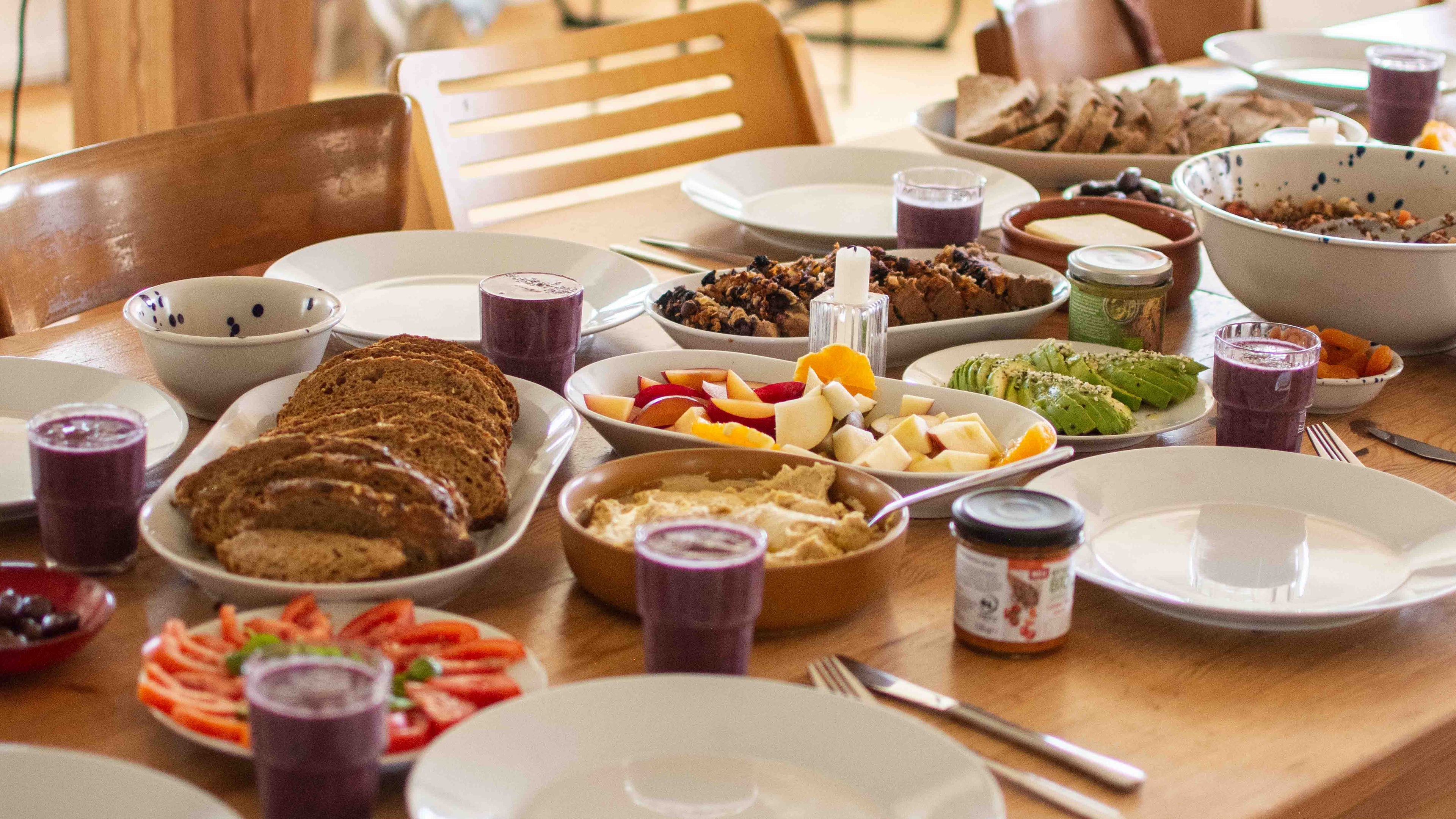 gesunde Ernährung bei einem Yoga-Retreat in Deutschland
