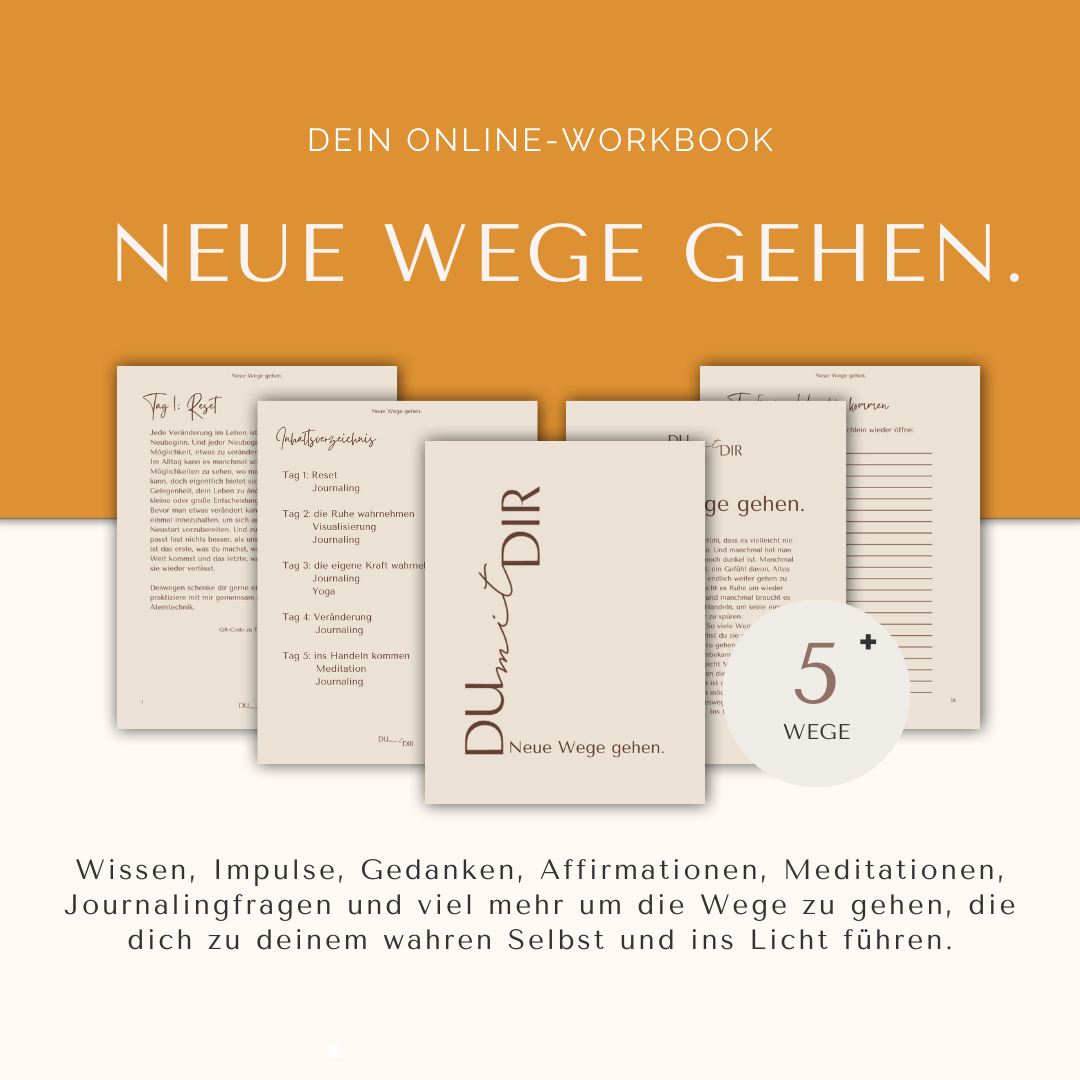 Mini-Kurs 2: Neue Wege gehen.